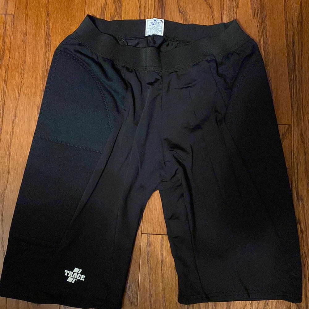 Trace Athletic Baseball Sliding Shorts Padded Sliders White Black XXL 44